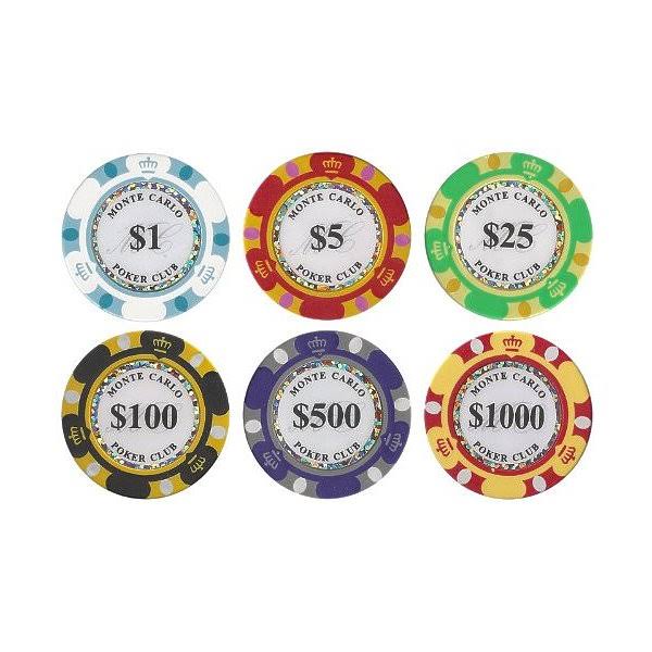 14g Poker Chip Set in Aluminum Carry Case V619