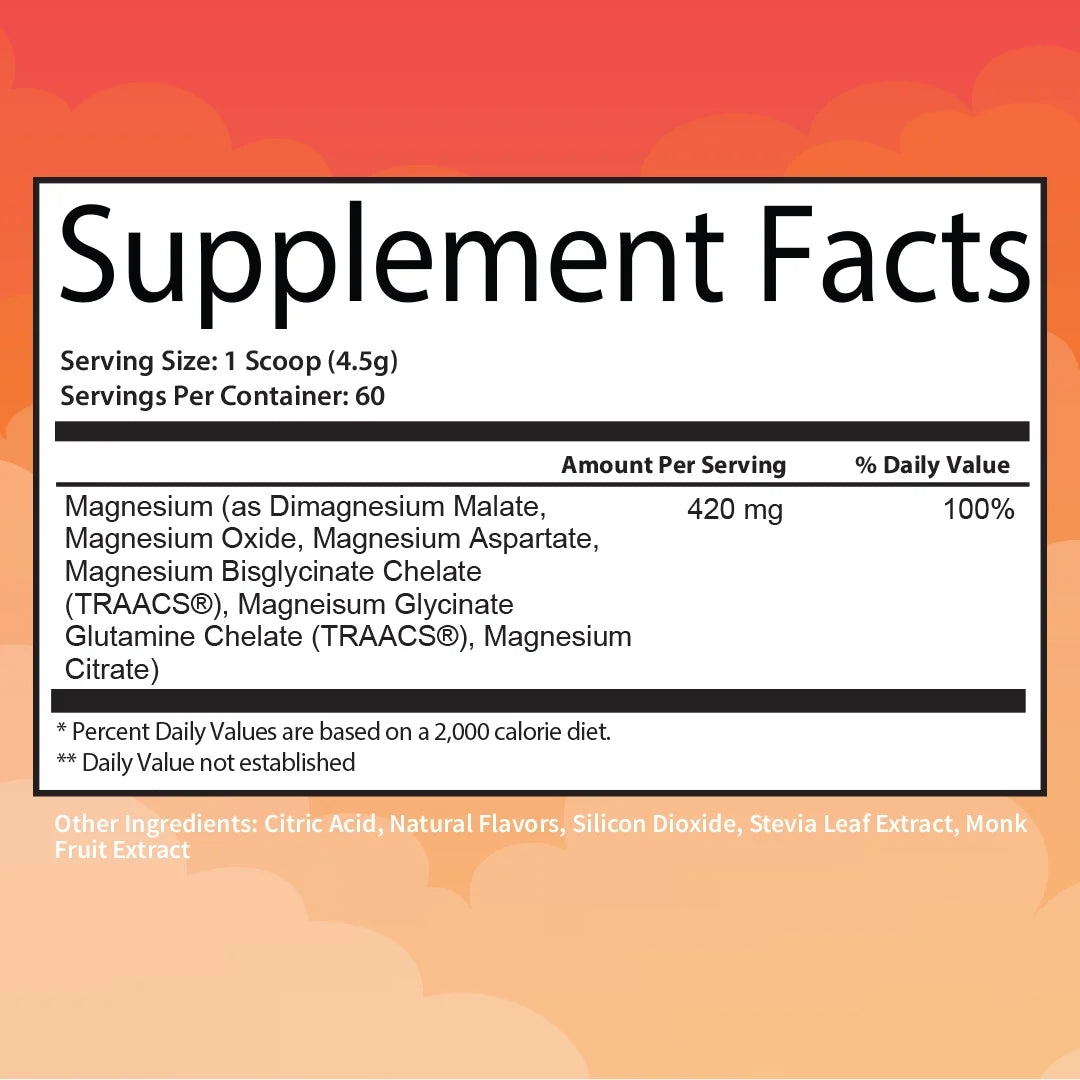 Peach Tea Magnesium Complex Powder T1188