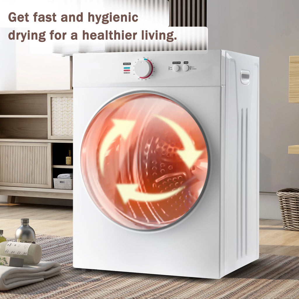 Portable Stainless Steel Laundry Dryer with 5 Modes Z668