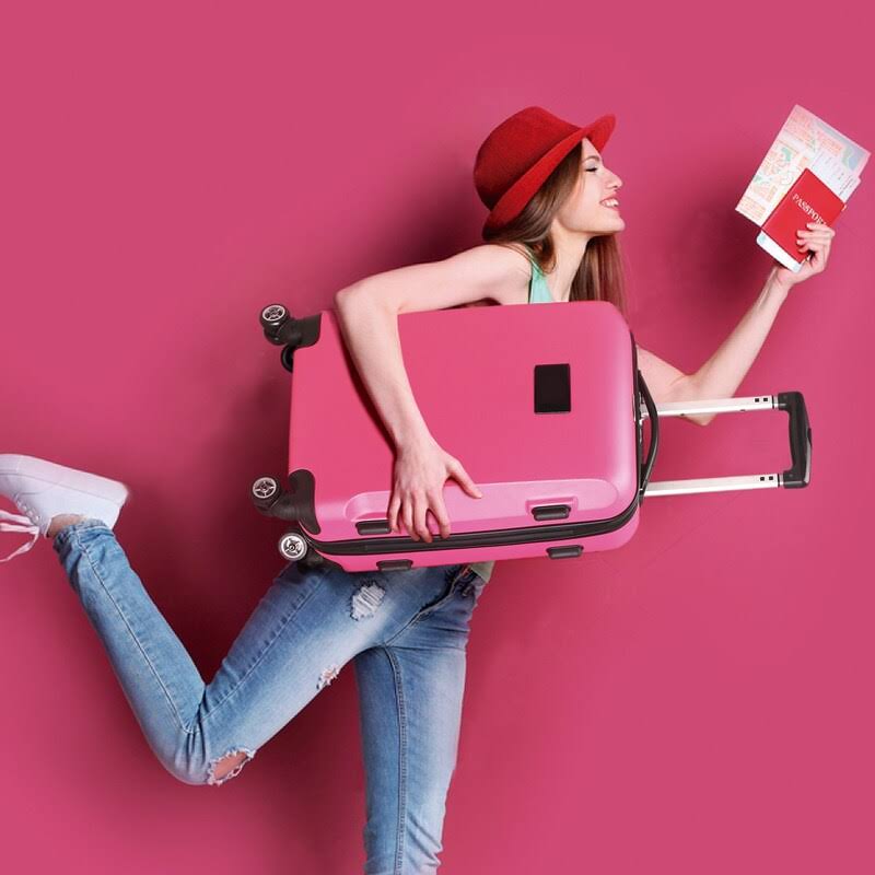 Pink Carry-On Hardcase Spinner K2567