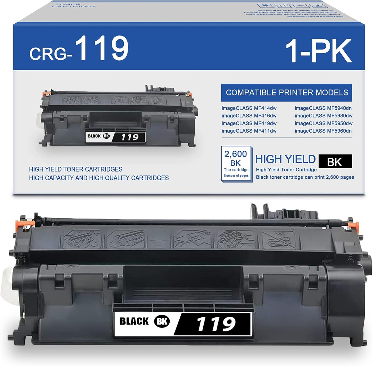 1 Pack Black Toner Cartridge Z9769
