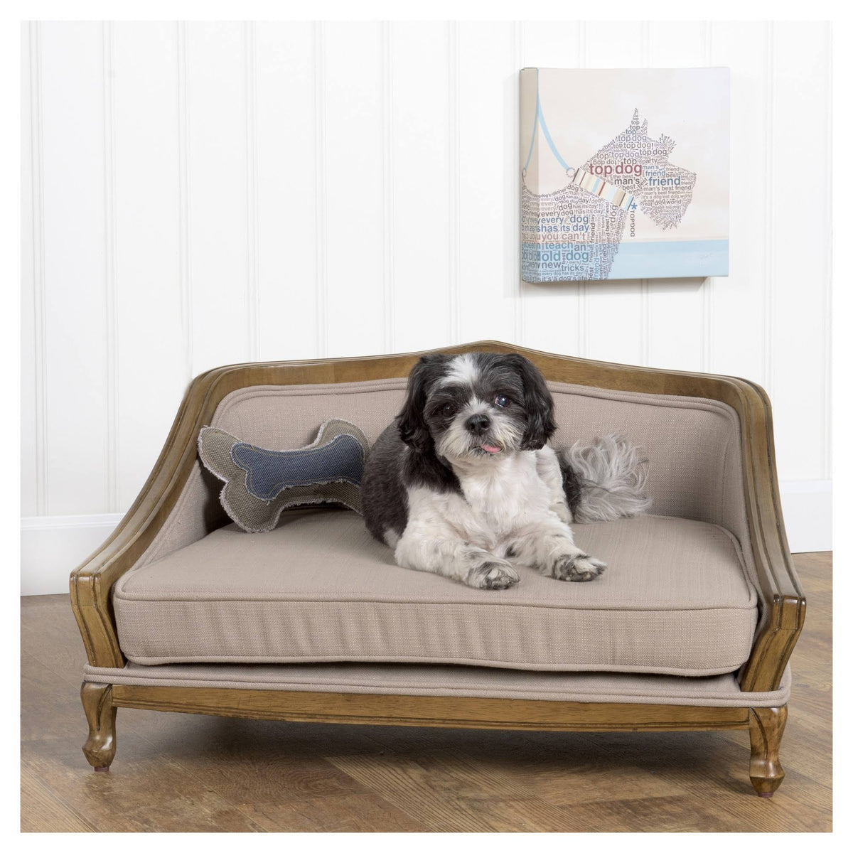 Decorative Dog Sofa with Wood Frame Z8807