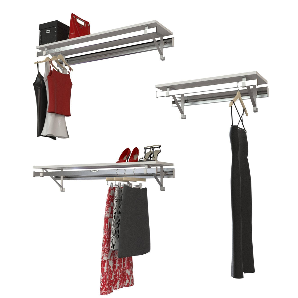 Maple Closet Organizer System W7427