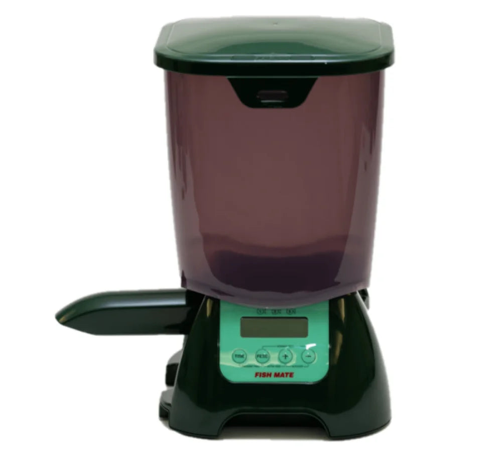 Automatic Pond Fish Feeder, 6.5 lbs. Capacity E48000