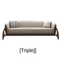 Nordic Leather Sectional Sofa Set Q2925