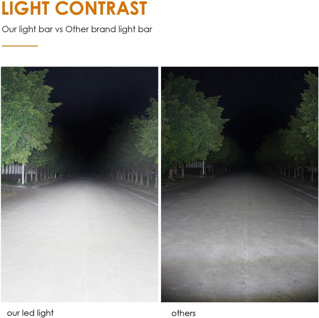LED Light Bar 7Inch 36W Flood LED Work Lights Waterproof (2 PCS) P871593