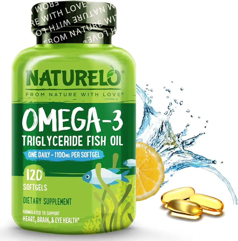 1100mg Triglyceride Omega-3 Fish Oil Softgels Z79454