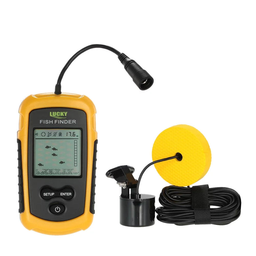 Portable Fish Finder with Adjustable Sensitivity D19271
