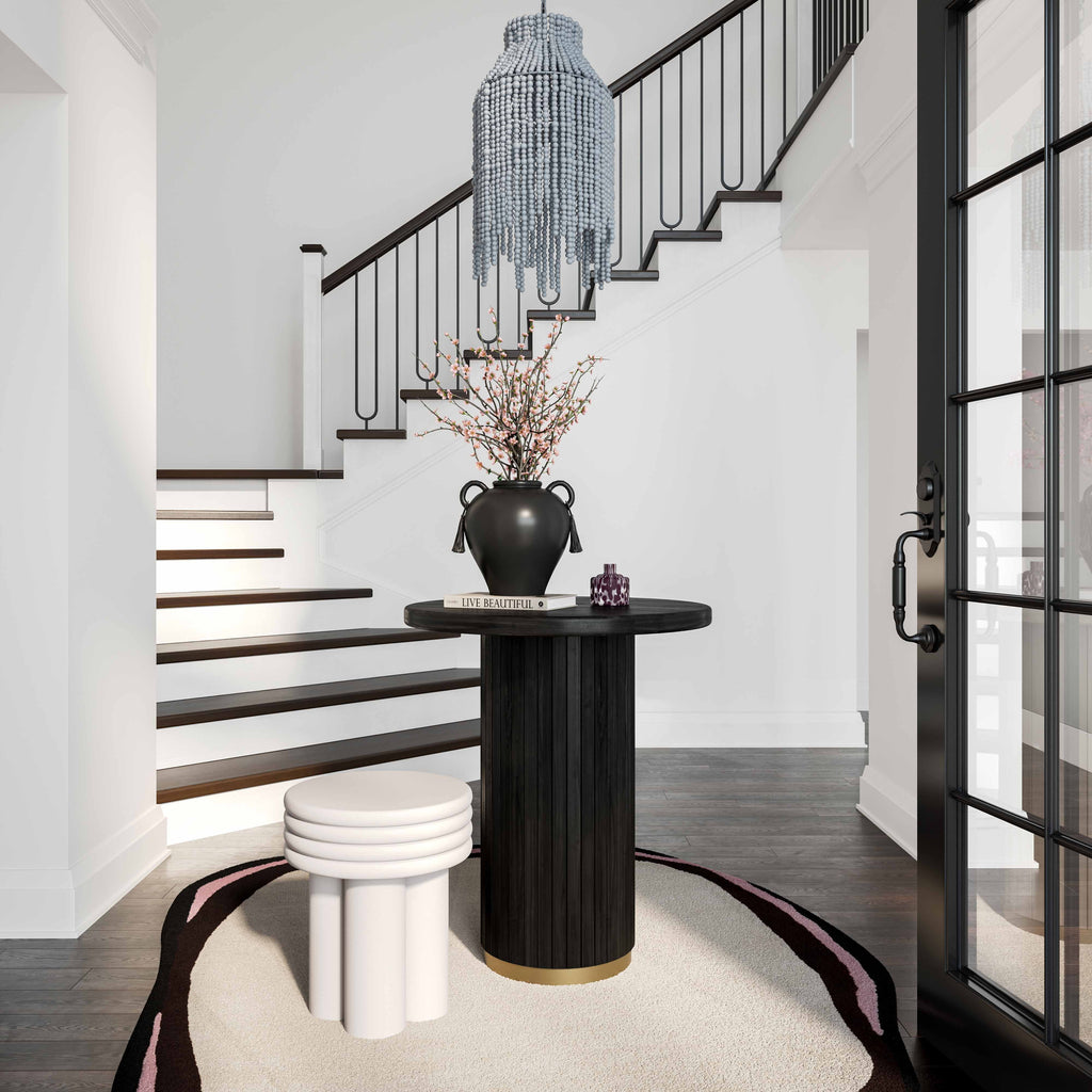 Black Oak Entry Table E3868