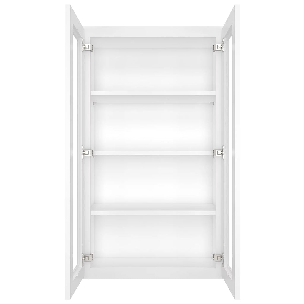 Shaker White Plywood Wall Kitchen Cabinet R30256