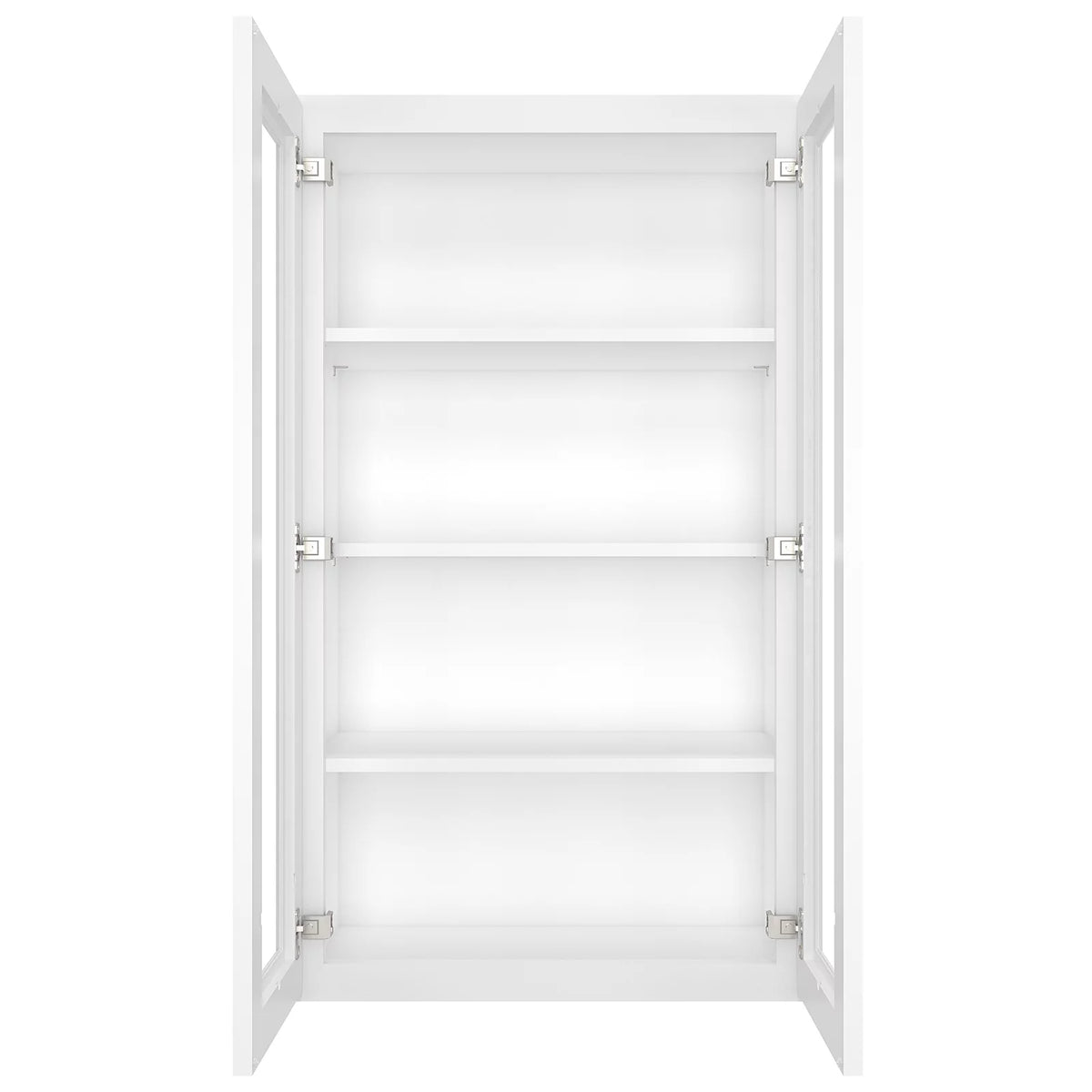 Shaker White Plywood Wall Kitchen Cabinet R30256