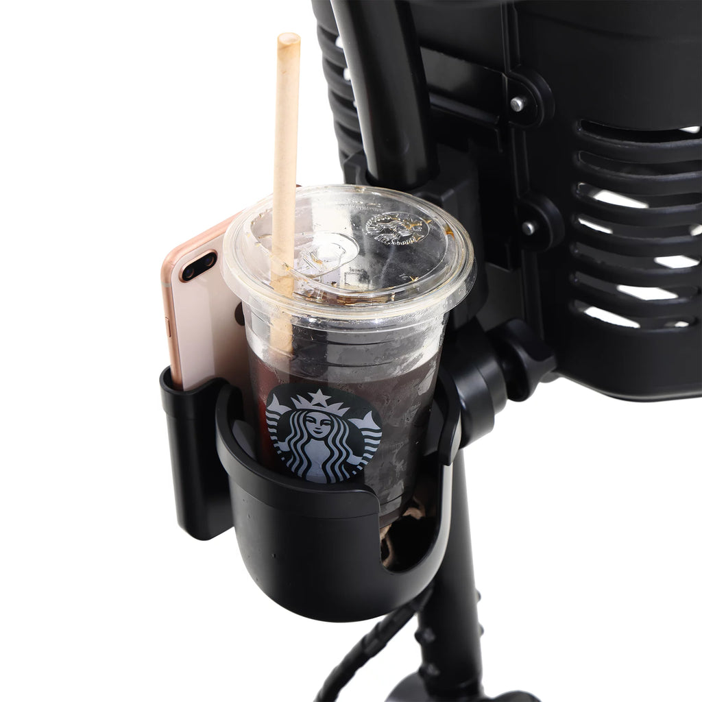 Blue 4 Wheel Mobility Scooter with Phone Holder and Cup Holder E255627