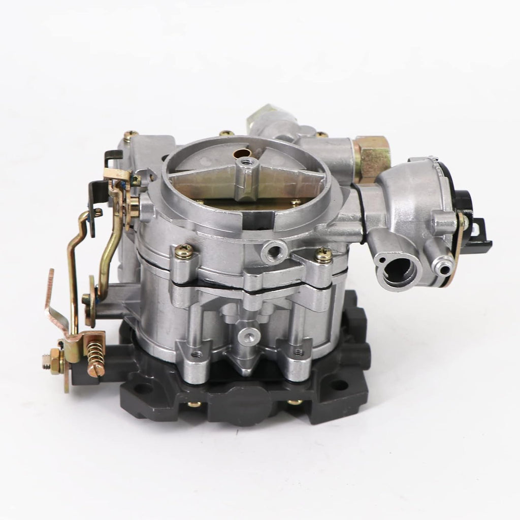 Carburetor for Mercruiser Marine 4-Cylinder 2.5L 3.0L 2 Barrel Side Fuel Inlet with Electric Choke Q879