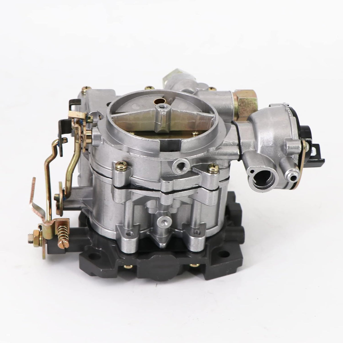 Carburetor for Mercruiser Marine 4-Cylinder 2.5L 3.0L 2 Barrel Side Fuel Inlet with Electric Choke Q879