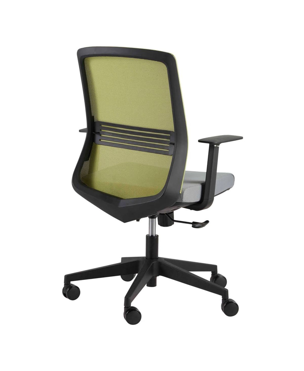 Orange Office Chair with Adjustable Arms N70013