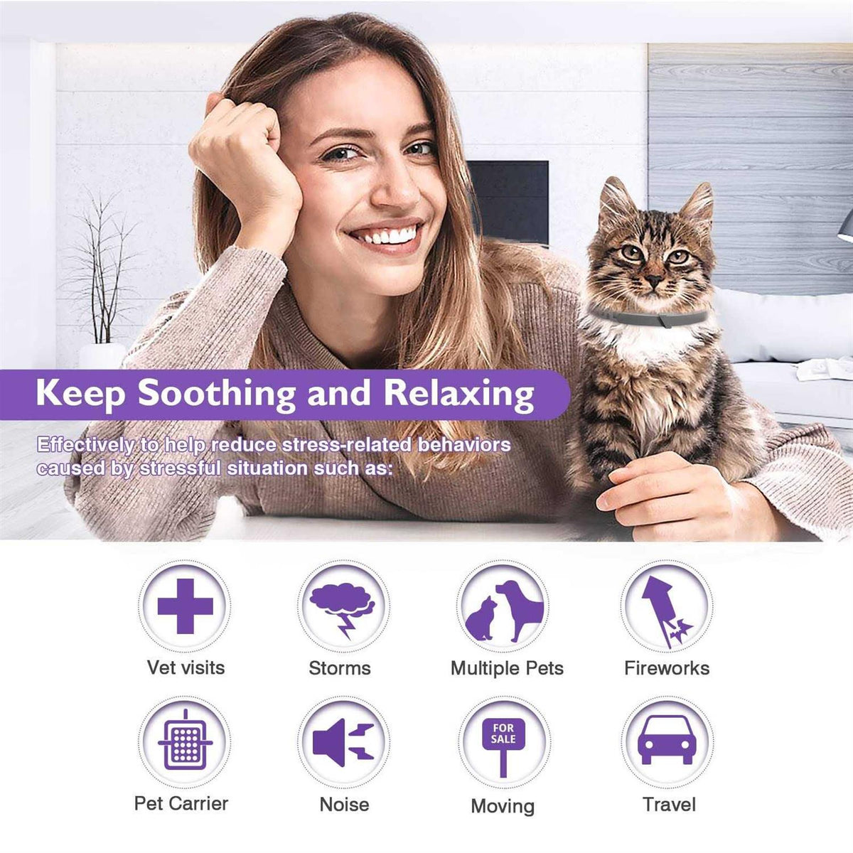 3 Pack Calming Collar E17959
