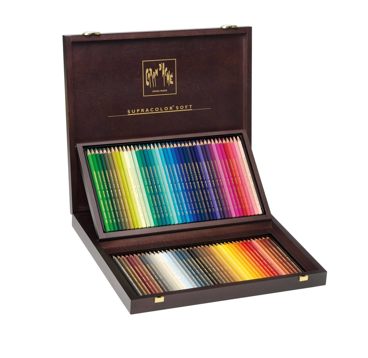 80 Pencils Wooden Box D7835