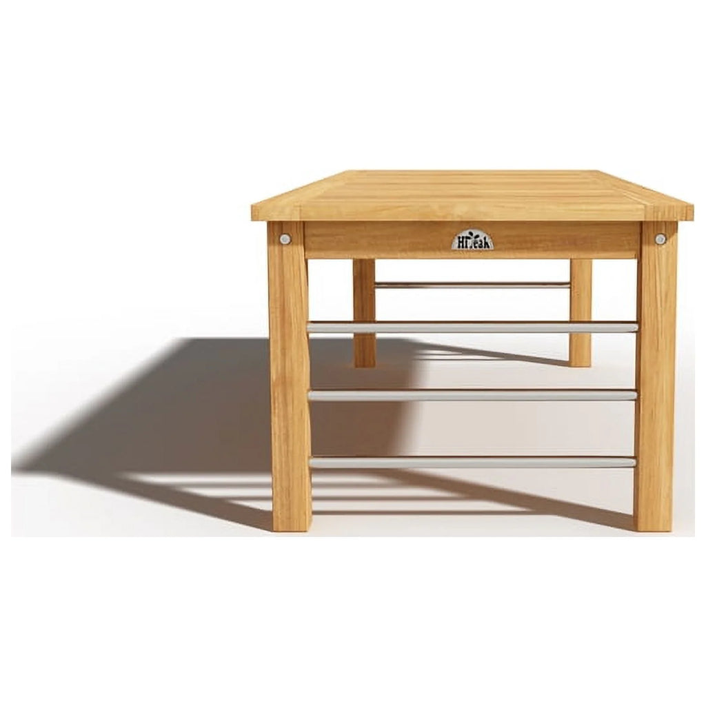 Rectangular Teak Outdoor Coffee Table D267907