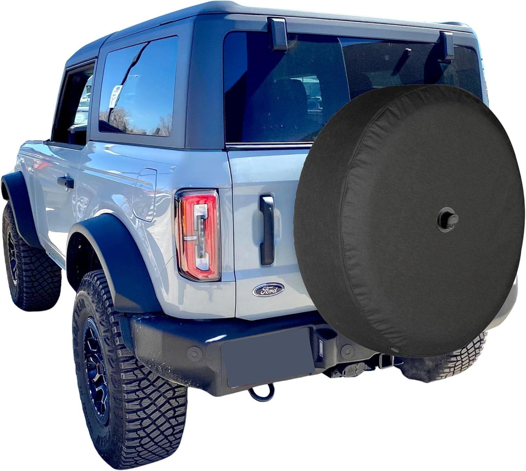 30 Soft Tire Cover Compatible with Ford Bronco with Back-up Camera, Pack of 2 K37980