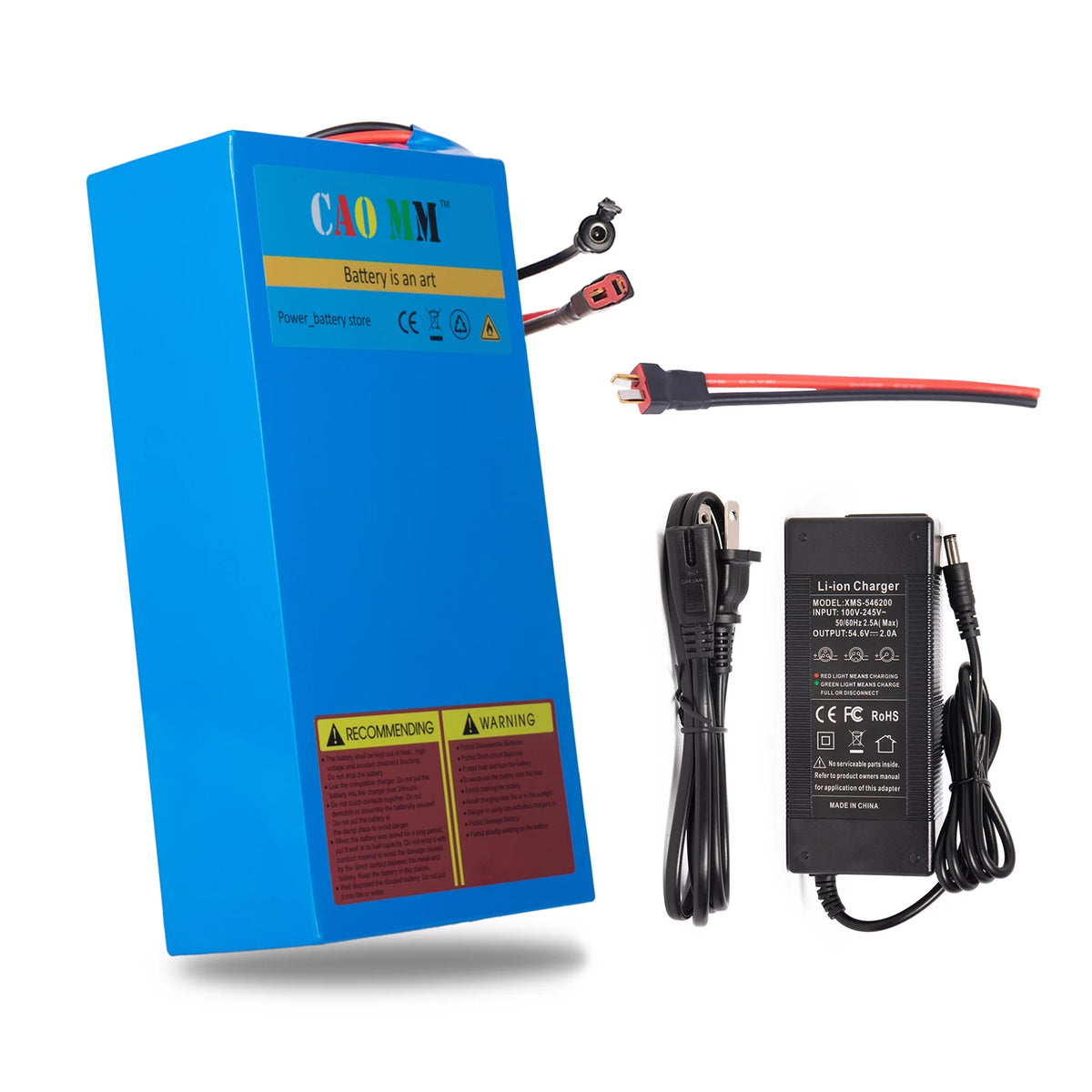 48V 20Ah Lithium Ebike Battery with Charger H78458