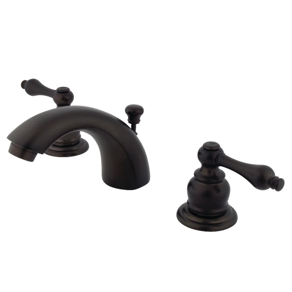 Oil Rubbed Bronze Mini-Widespread Bathroom Faucet D55635