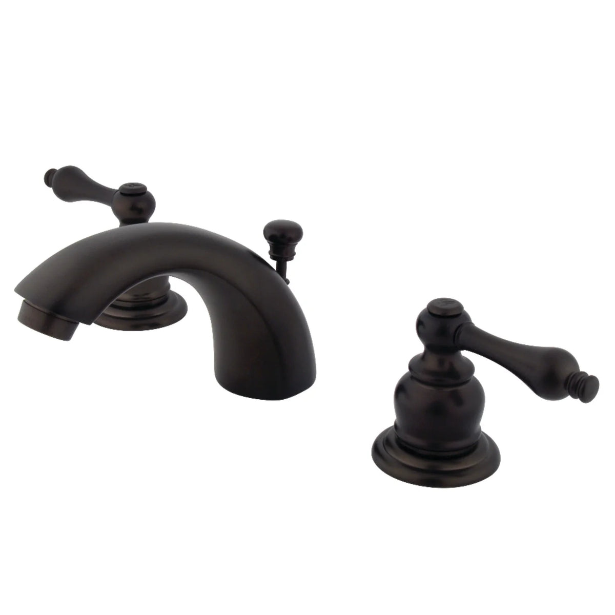 Oil Rubbed Bronze Mini-Widespread Bathroom Faucet D55635