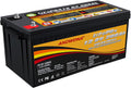 12.8V 200Ah Lithium Iron LiFePO4 Deep Cycle Battery with 200A BMS H871