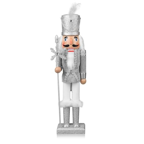 15 Inch Wooden Nutcracker Figure (Gold) L49691