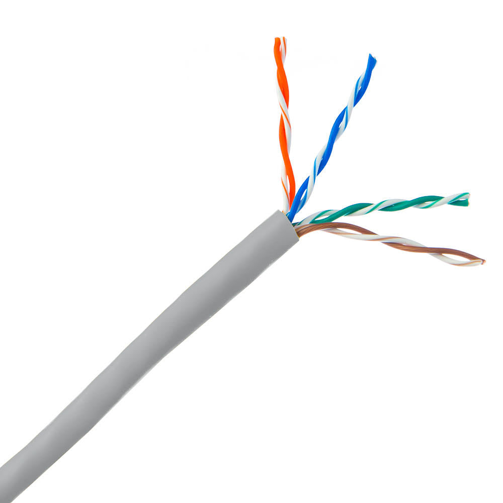 1,000ft Cat5e Gray Cable Y969