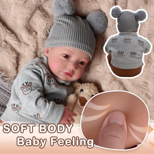 20 Inch Poseable Soft Vinyl and Cloth Body Baby Dolls W88292