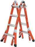 18 ft Fiberglass Multi-Position Ladder A491403