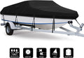 600D Waterproof Heavy Duty Gray Boat Cover 17-19 ft J1719