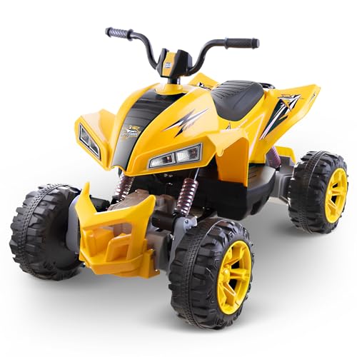 Black 24V Ride on ATV Kids Quad 4-Wheeler Electric 4WD with 9AH Battery K799