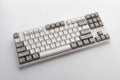 White 87 Keys Mechanical Gaming Keyboard V412