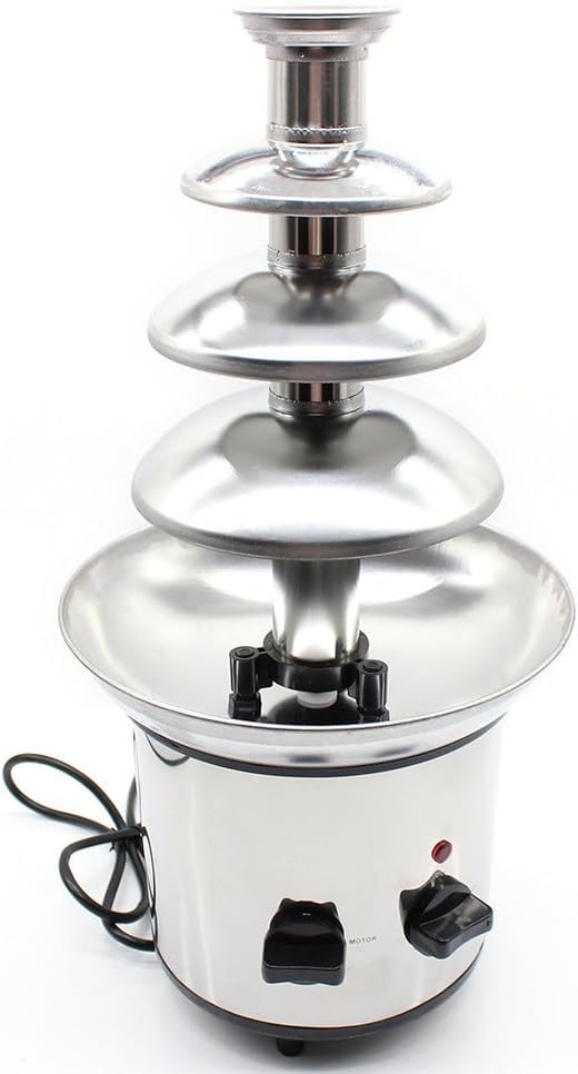4-Tier Stainless Steel Chocolate Fondue Fountain G69120