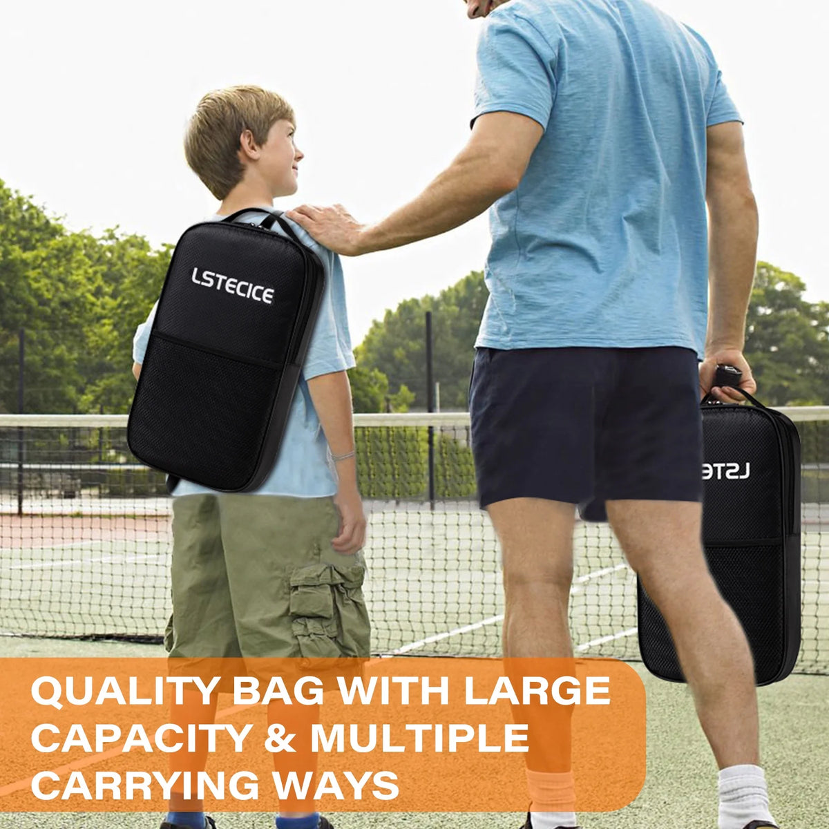 Pickleball Paddle Set of 4 with Black Bag V548774