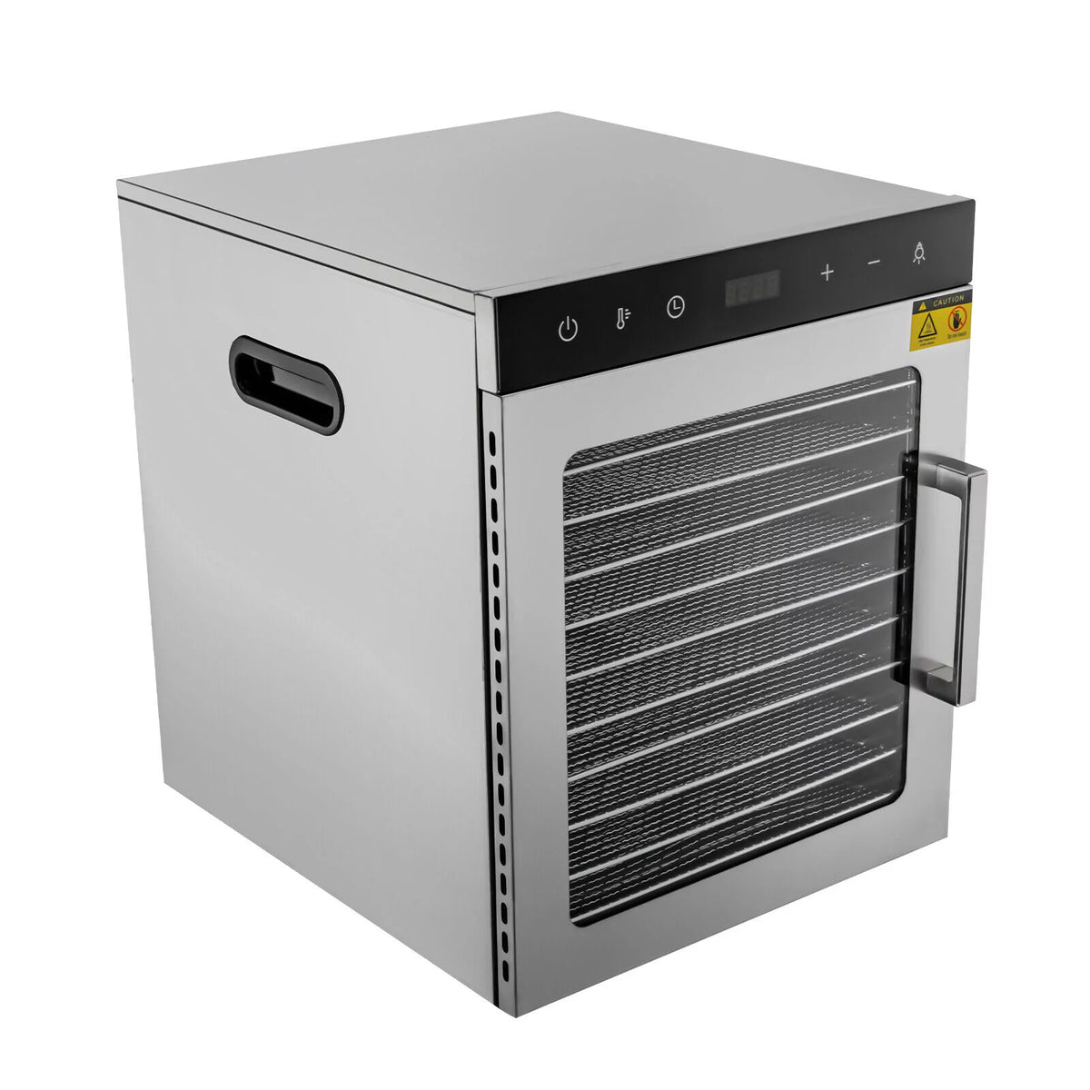 800W 10-Tray Stainless Steel Food Dehydrator R67046