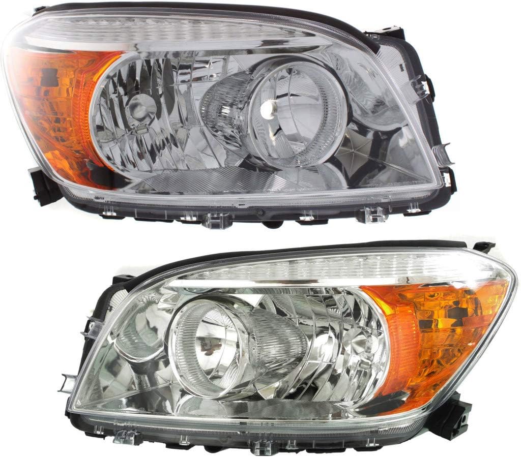 Headlight Assembly for 2006 2007 2008 Toyota RAV4 Driver Side with Bulbs H251