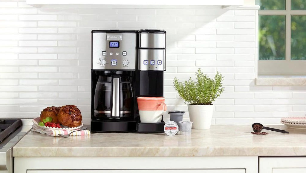 12 Cup Coffeemaker and Single-Serve Brewer W594