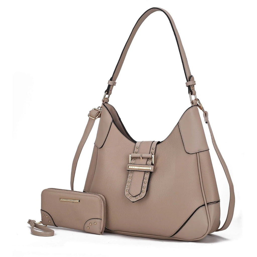Women's Shoulder Handbag & Matching Wallet 2 Piece Set M188