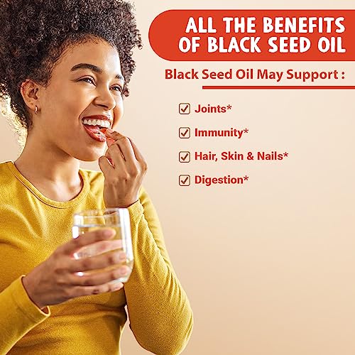 Black Seed Oil Capsules 60 Count 500mg per Capsule S584