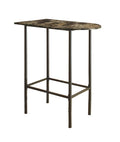 Home Bar 24x 36 Cappuccino Marble Metal P39266