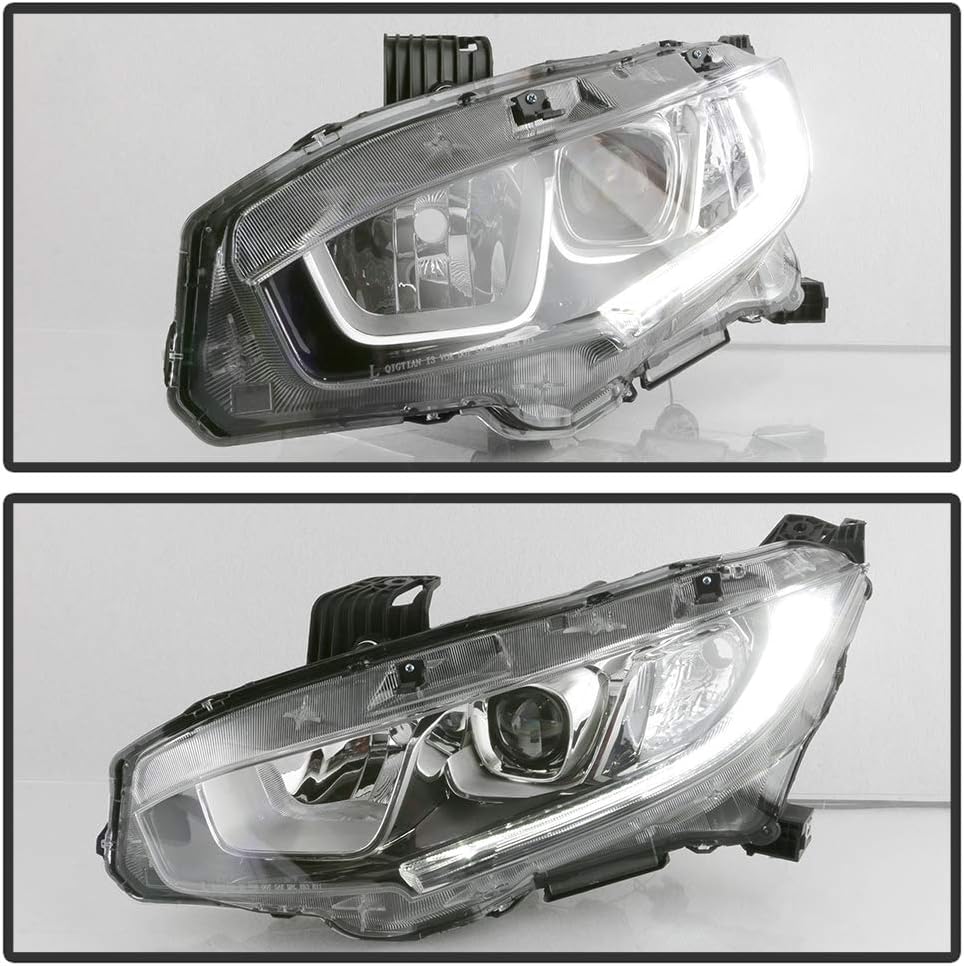 LED DRL Projector Headlight Headlamp Replacement Driver Side K131