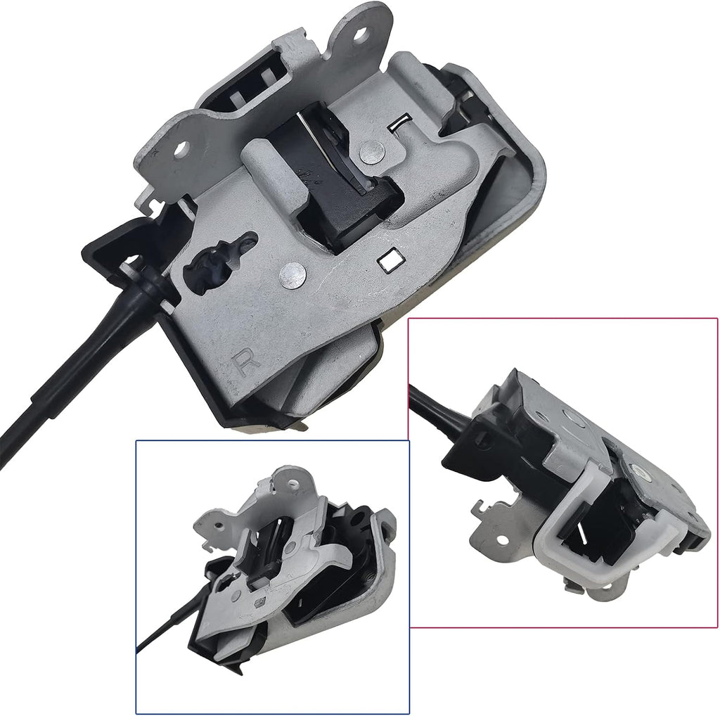 Rear Right Door Lock Latch & Cable, Pack of 2 X215586