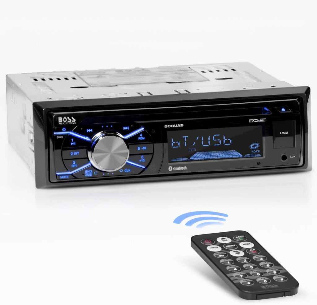 Single Din Bluetooth Car Stereo with CD/MP3/USB/AUX Input H239