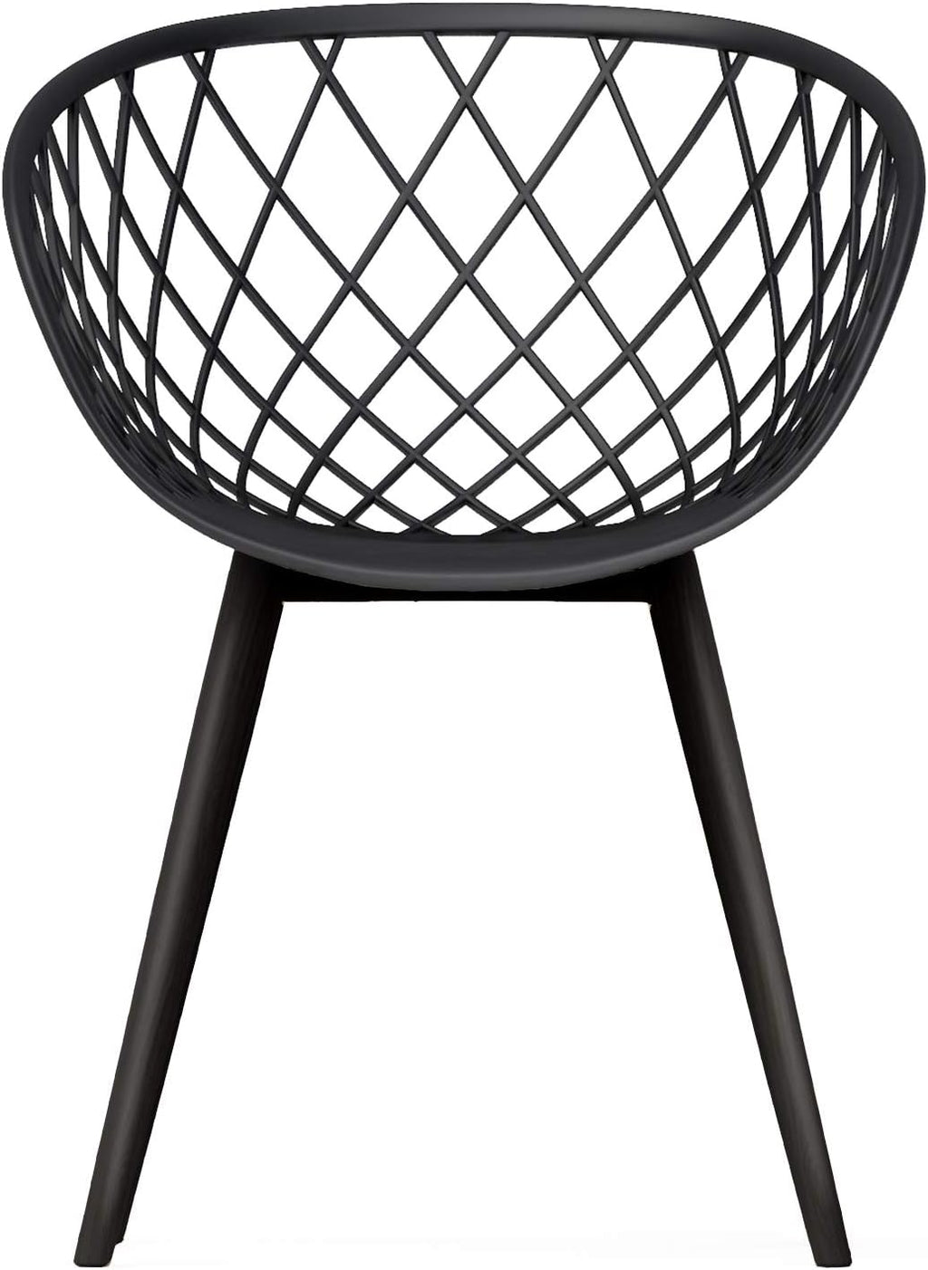 Black Dining Chair Set of 2 W452