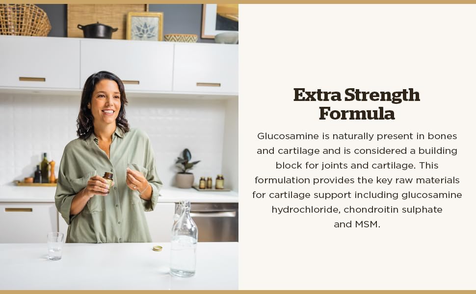Triple Strength Glucosamine Chondroitin MSM, 120 Tablets X24390