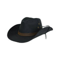 Black Waterproof Oilskin Hat L621165