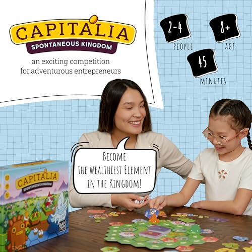 Family Board Game for 2 to 4 Players Ages 8+ W5279