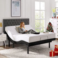 Twin Adjustable Bed Frame with 3-Speed Massage H63132